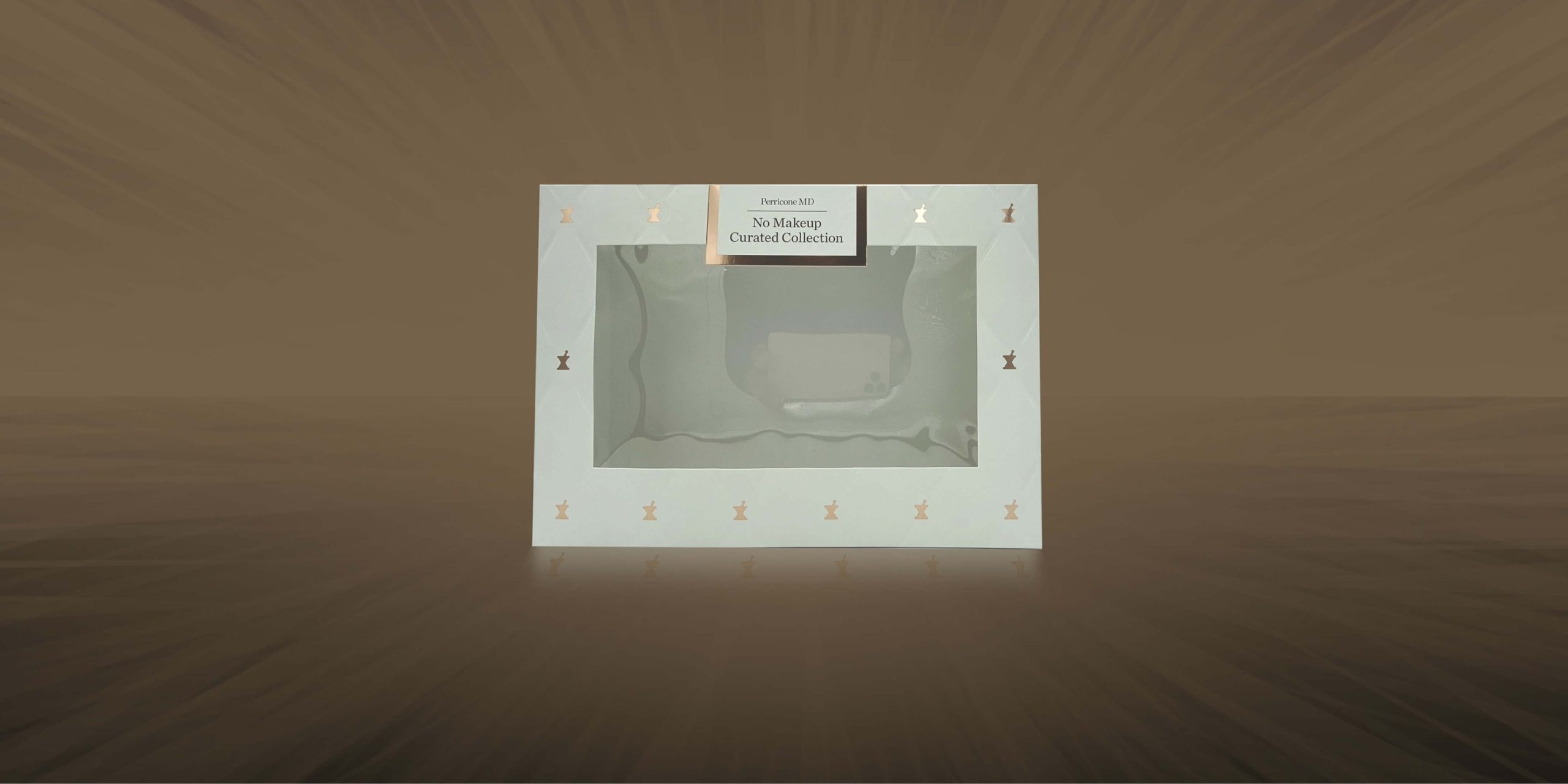 Spectrum Packaging Perricone 3D Packaging on Brown Background